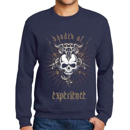 Ultrabasic - Homme Graphique Shades of Experience T-Shirt Imprimé Lettres Marine