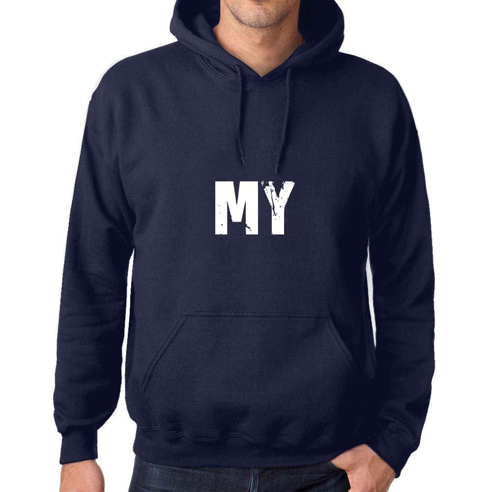 Ultrabasic Homme Femme Unisex Sweat à Capuche Hoodie Popular Words My French Marine