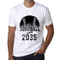 Men&rsquo;s Graphic T-Shirt Softball Since 2035 White - Ultrabasic