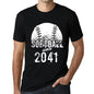 Men&rsquo;s Graphic T-Shirt Softball Since 2041 Deep Black - Ultrabasic
