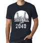 Men&rsquo;s Graphic T-Shirt Softball Since 2040 Navy - Ultrabasic