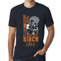 Men&rsquo;s Graphic T-Shirt Fight Hard Since 2043 Navy - Ultrabasic