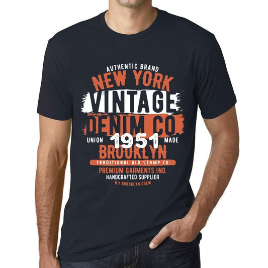 Vintage Denim Since Mens T Shirt