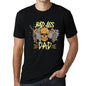 ULTRABASIC Graphic Men's T-Shirt - Bad Ass Dad - Skull Shirt for Men skulls ahirt clothes style tee shirts black printed tshirt womens hoodies badass funny gym punisher texas novelty vintage unique ghost humor gift saying quote halloween thanksgiving brutal death metal goonies love christian camisetas valentine death