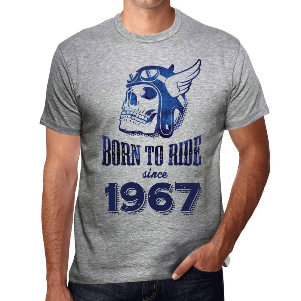 Homme Tee Vintage T Shirt 1967, Born to Ride Since 1967