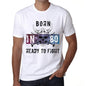 80 Ready To Fight Mens T-Shirt White Birthday Gift 00387 - White / Xs - Casual