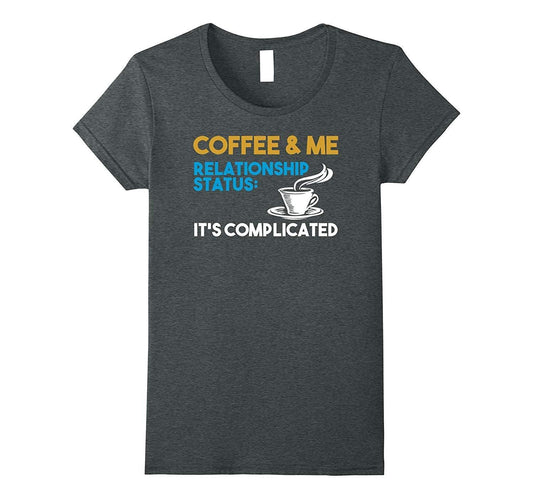 T-Shirt graphique pour amoureux du café, chemises amusantes pour les relations avec le café, Wowen 