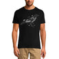ULTRABASIC T-Shirt graphique pour hommes, chemise noire Craw Darkness pour hommes