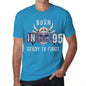 95 Ready To Fight Mens T-Shirt Blue Birthday Gift 00390 - Blue / Xs - Casual