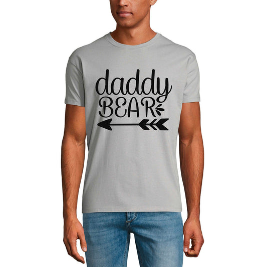 ULTRABASIC Men's Graphic T-Shirt Daddy Bear - Funny Gift for Father's Day