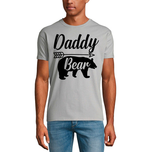ULTRABASIC Men's Graphic T-Shirt Daddy Bear - Funny Gift for Father's Day