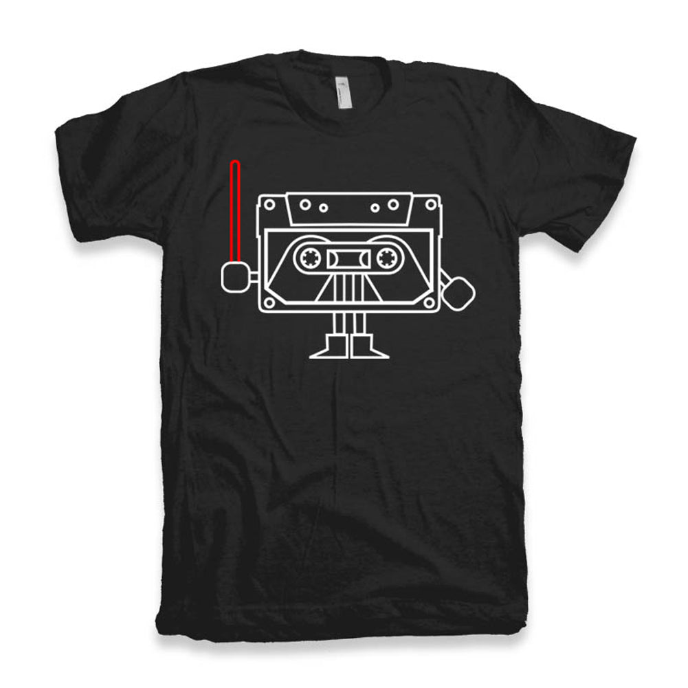 ULTRABASIC Men's T-Shirt Dark Cassete - Analog Generation - Shirt for Musican 