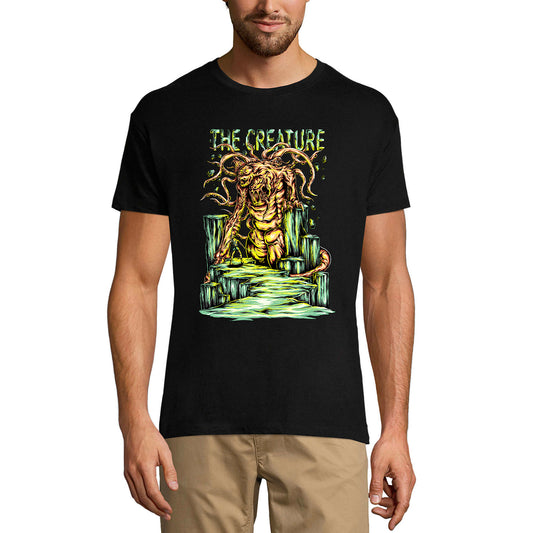ULTRABASIC Men's Graphic T-Shirt The Creature - Scary Monster Shirt for Men