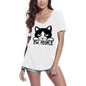 ULTRABASIC Women's T-Shirt Ew, People - Funny Kitten Shirt for Cat Lovers