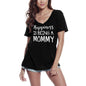 ULTRABASIC T-Shirt Femme Le Bonheur C'est Être Maman - Tee Shirt Manches Courtes Hauts