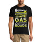 ULTRABASIC Men's T-Shirt Happiness is a Motorcycle - Funny Biker Tee Shirt