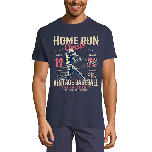 ULTRABASIC Men's T-Shirt Home Run Classic - Vintage Baseball 1979 Championship Tee Shirt