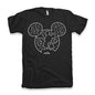 ULTRABASIC Men's Graphic T-Shirt Mickey - Cartoon Character for Men 