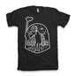 ULTRABASIC Men's Graphic T-Shirt Dark Nature Hunter - Camping Shirt for Men 