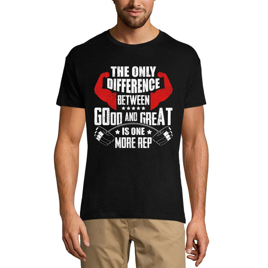 ULTRABASIC T-shirt de gym pour homme La différence entre bon et excellent est une chemise d'entraînement de plus
