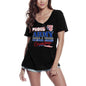 T-Shirt ULTRABASIC pour femmes, fier grand-mère de la garde nationale de l'armée, T-Shirt mère patriotique américaine