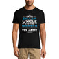ULTRABASIC Men's T-Shirt I'm the Crazy Uncle Everyone Warned You About - Funny Birthday Tee Shirt