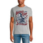 ULTRABASIC Men's Graphic T-Shirt Vintage Classic Barber Shop - Casual Shirt