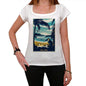 Abak Pura Vida Beach Name White Womens Short Sleeve Round Neck T-Shirt 00297 - White / Xs - Casual