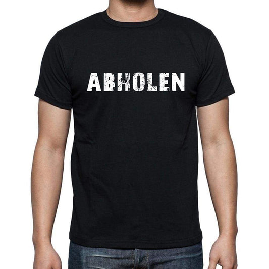 Abholen Mens Short Sleeve Round Neck T-Shirt - Casual