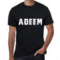 Adeem Mens Retro T Shirt Black Birthday Gift 00553 - Black / Xs - Casual