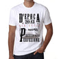 Aged to Perfection, Italian, 2043, White, Men's Short Sleeve Round Neck T-shirt, gift t-shirt 00357 - Ultrabasic