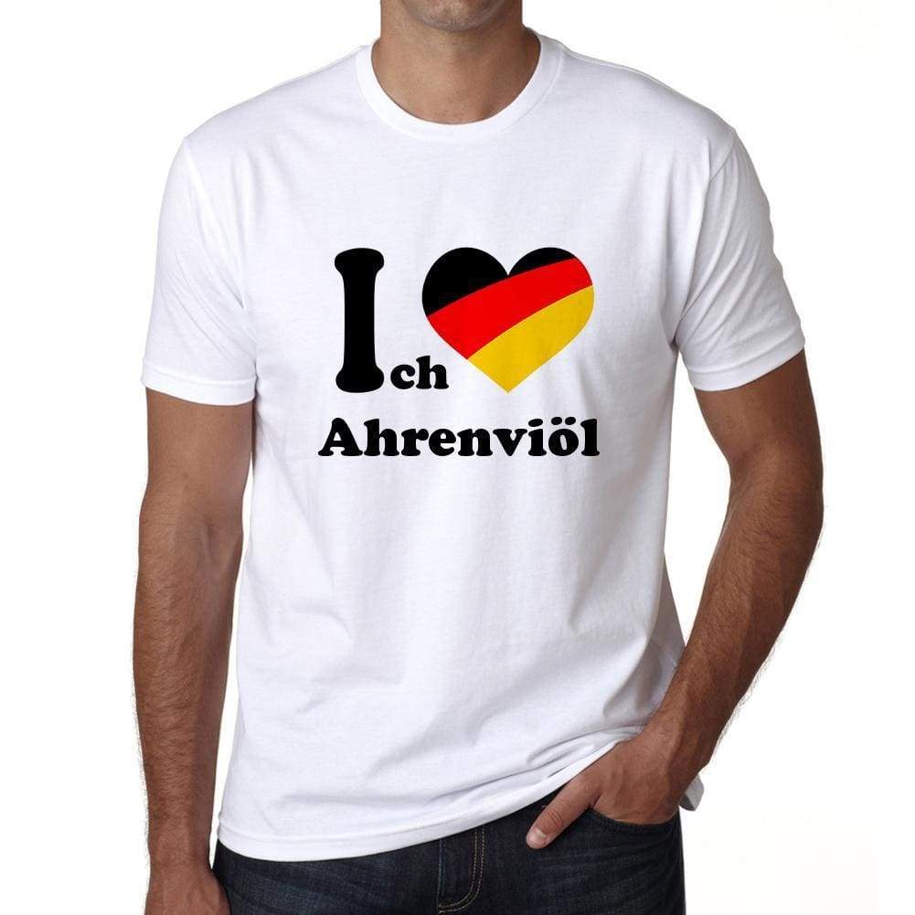 Ahrenviöl Mens Short Sleeve Round Neck T-Shirt 00005 - Casual