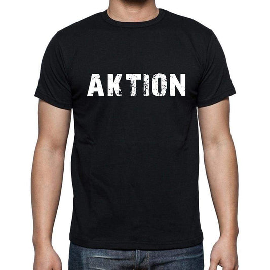 Aktion Mens Short Sleeve Round Neck T-Shirt - Casual