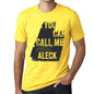 Aleck You Can Call Me Aleck Mens T Shirt Yellow Birthday Gift 00537 - Yellow / Xs - Casual