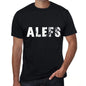 Alefs Mens Retro T Shirt Black Birthday Gift 00553 - Black / Xs - Casual