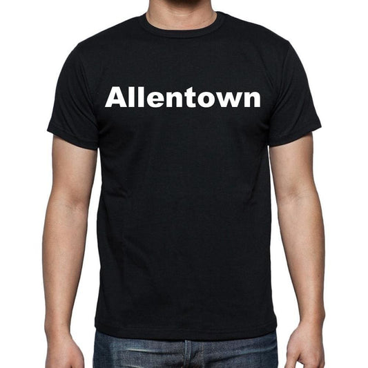 Allentown Mens Short Sleeve Round Neck T-Shirt - Casual