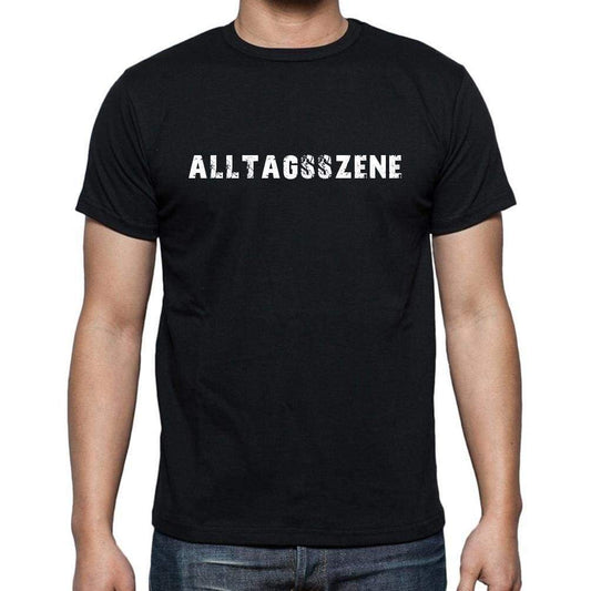 Alltagsszene Mens Short Sleeve Round Neck T-Shirt - Casual