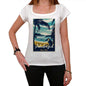 Alubijod Pura Vida Beach Name White Womens Short Sleeve Round Neck T-Shirt 00297 - White / Xs - Casual