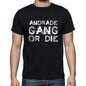 Andrade Family Gang Tshirt Mens Tshirt Black Tshirt Gift T-Shirt 00033 - Black / S - Casual