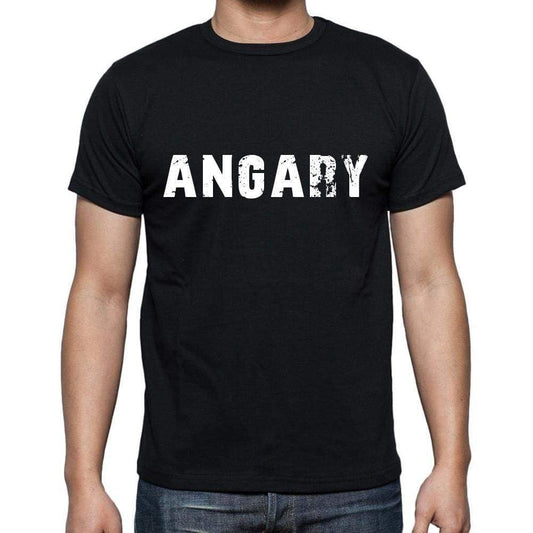 Angary Mens Short Sleeve Round Neck T-Shirt 00004 - Casual