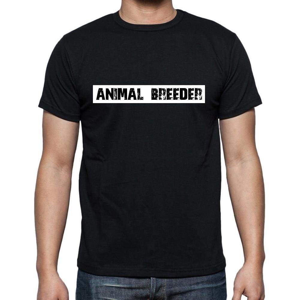 Animal Breeder T Shirt Mens T-Shirt Occupation S Size Black Cotton - T-Shirt