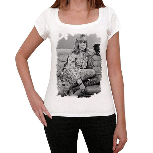 Anita Pallenberg Womens T-Shirt White Birthday Gift 00514 - White / Xs - Casual