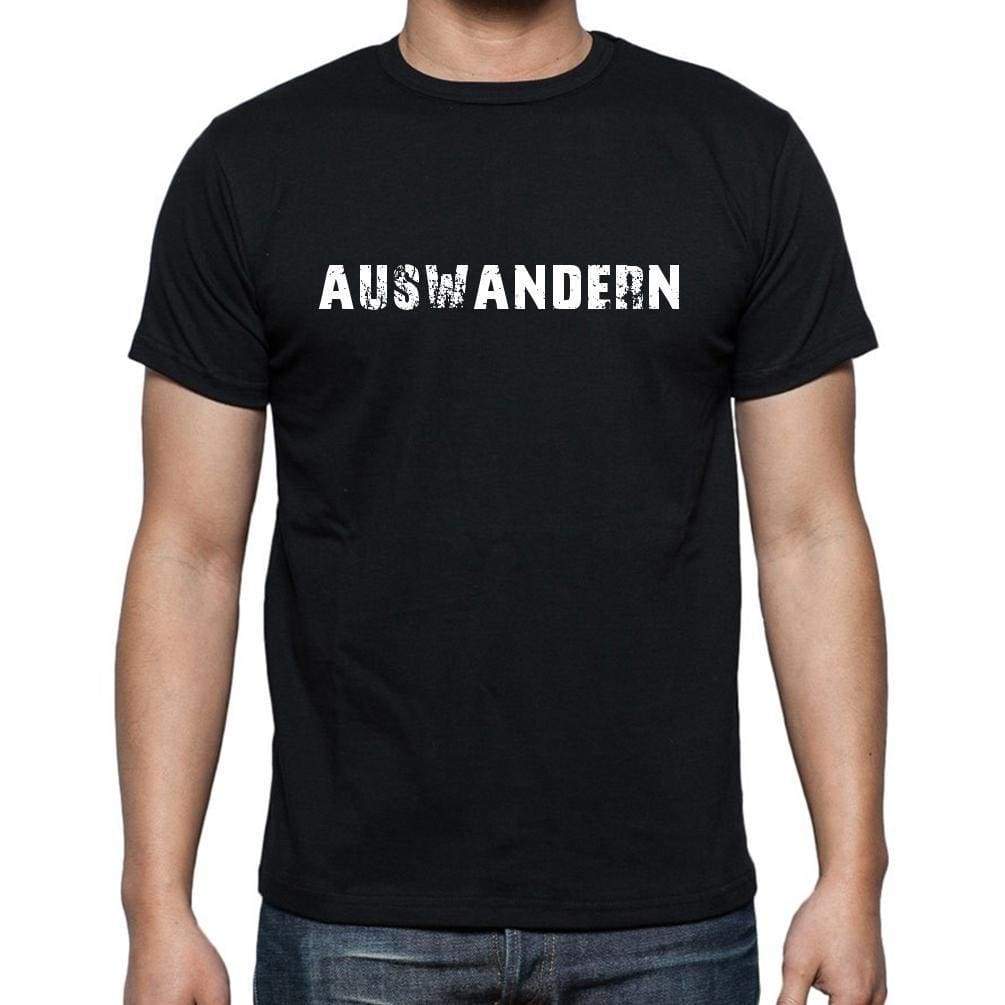 Auswandern Mens Short Sleeve Round Neck T-Shirt - Casual