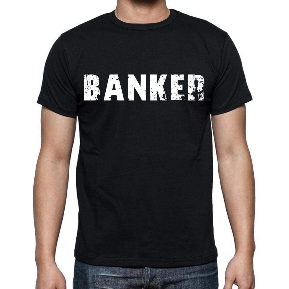 Banker Mens Short Sleeve Round Neck T-Shirt - Casual