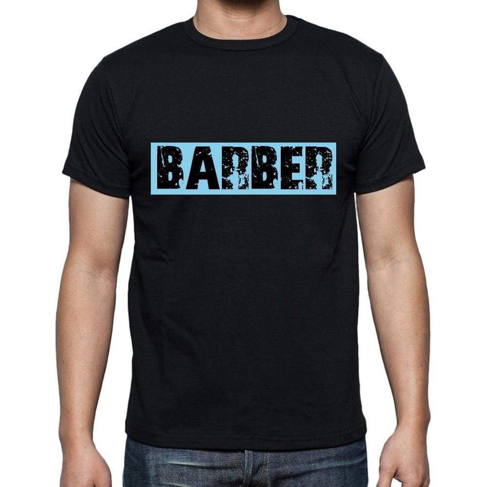 Barber T Shirt Mens T-Shirt Occupation S Size Black Cotton - T-Shirt