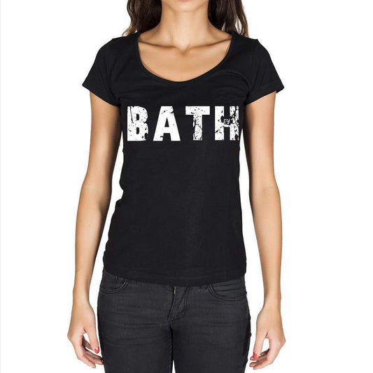 Bath Womens Short Sleeve Round Neck T-Shirt - Casual