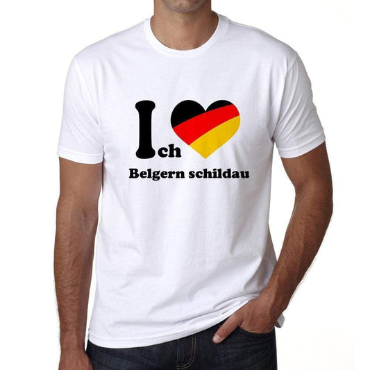 Belgern Schildau Mens Short Sleeve Round Neck T-Shirt 00005 - Casual