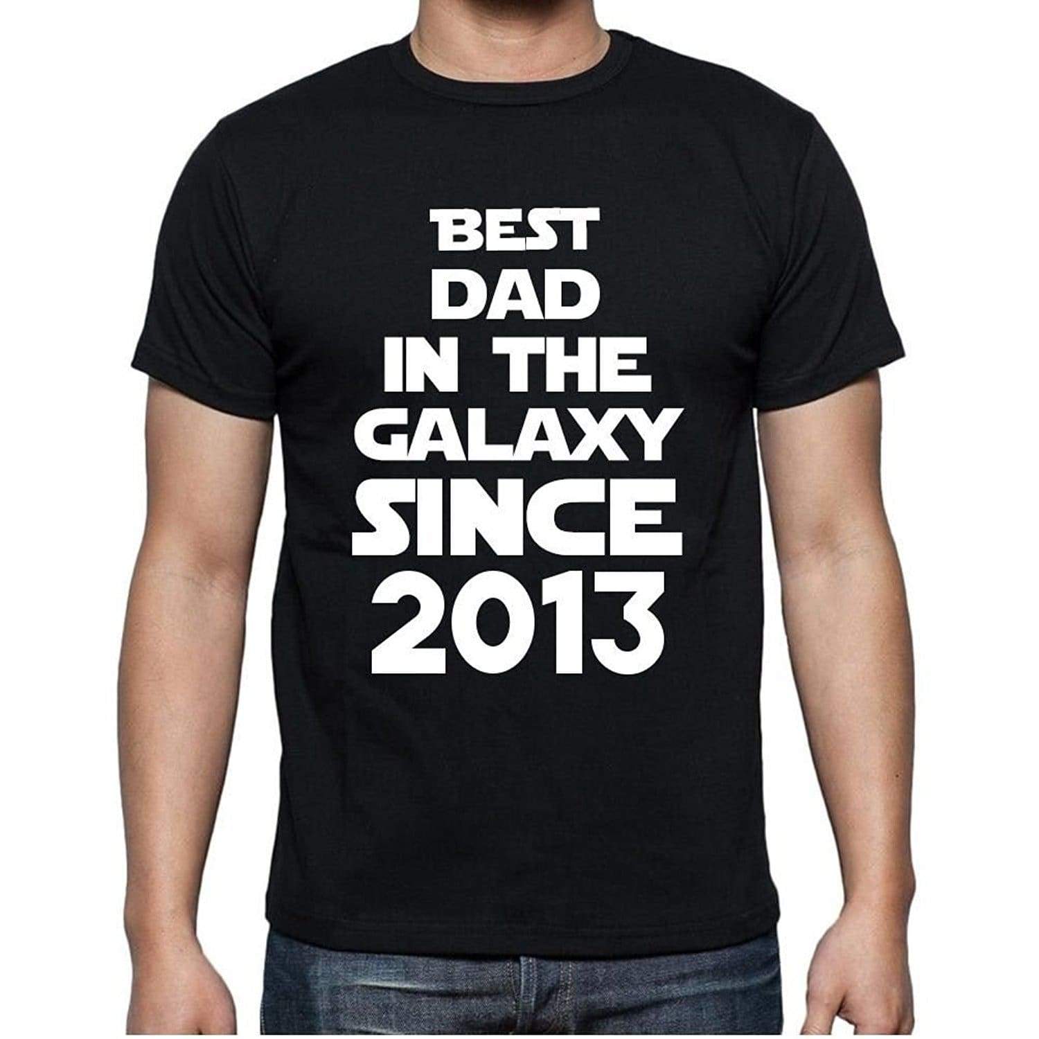 Best Dad 2013 Best Dad Mens T Shirt Black Birthday Gift 00112 - Black / Xs - Casual