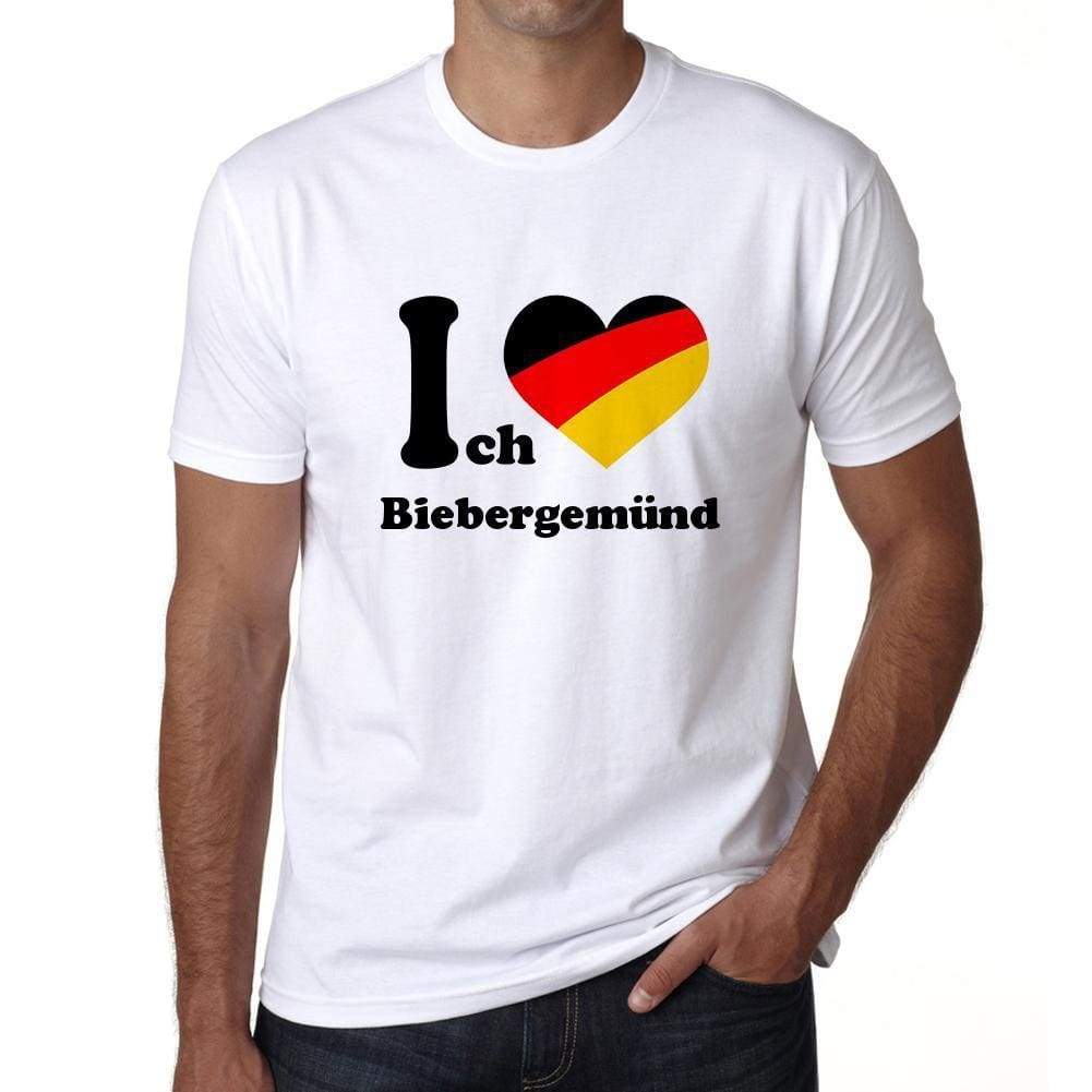 Biebergemnd Mens Short Sleeve Round Neck T-Shirt 00005 - Casual