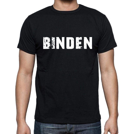 Binden Mens Short Sleeve Round Neck T-Shirt - Casual